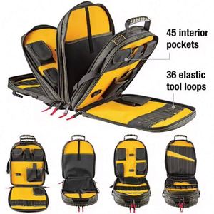 BSCI Factory OEM ODM Large Electrician <b>Backpack</b> <b>Tool</b> <b>Backpack</b> <b>Tools</b> <b>Tool</b> Bag for Electricians - Product Image 5