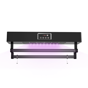 WESHCAN Vente directe d'usine Porte-serviettes double intelligent Chauffe-serviettes électrique Sèche-serviettes pour salle de bain - Product Image 2