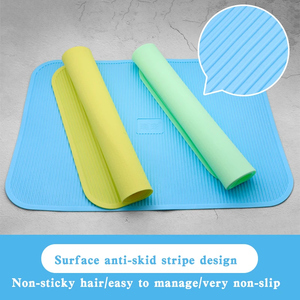 Tappetino per Toelettatura Animali Antiscivolo in Lattice/Silicone/PU Pieghevole Ecologico Antibatterico Morbido per Forbici per Cani Gatti Uso in Negozio di Animali - Product Image 2