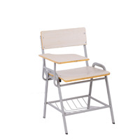 Chaises confortables d'étude de salle de classe de meubles de lycée de vente directe d'usine avec le bloc-notes