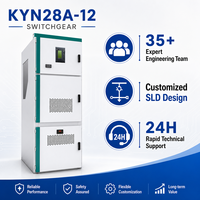 Armoire d'équipement de bus 12 kV Xusen KYN28A-12 avec transformateur de tension et parafoudre, tableau de distribution triphasé CA pour centrale électrique