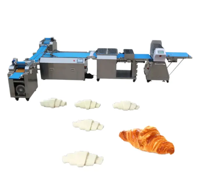 Macchina per la formatura del pane per Croissant linea di produzione automatica di Croissant da 1200 pezzi