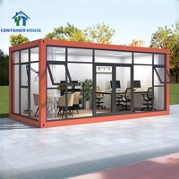 Conteneur amovible de 20 pieds en panneaux sandwich d'acier à vendre – Design moderne style ferme pour entrepôt, supermarché, centre commercial, bureau