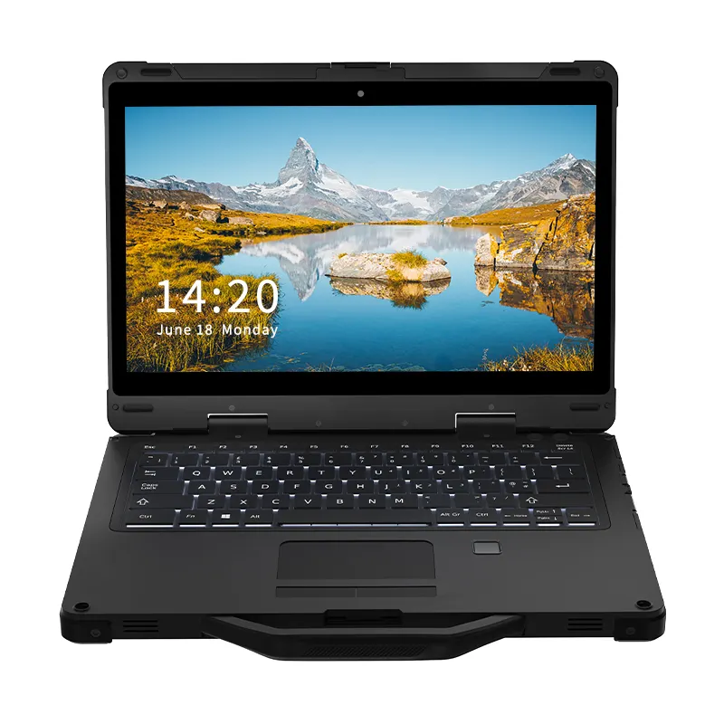 13.3 inç sağlam dizüstü FHD 8GB RAM 128GB 15.6 inç olmayan dokunmatik bilgisayar sağlamlaştırılmış toughbook dizüstü