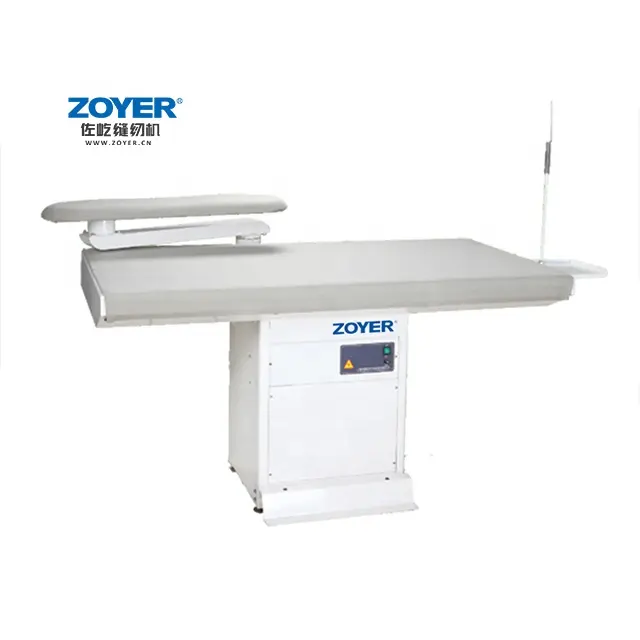 Zoyer ZY-YTP-B4 150*80cm tek kol ütü masası endüstriyel fabrikalar için DİKİŞ MAKİNESİ çalışma masası