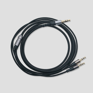 Cable de audio Zhongshan Zhen Sheng de 3.5mm a 3.5mm, 2.5mm, trenzado de nailon, cobre estañado, macho a macho, 120cm, negro - Product Image 4