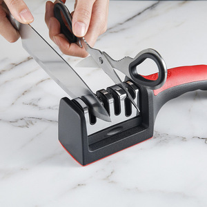 3 in 1 Household <b>Knife</b> <b>Sharpener</b> Creative Manual Fast Sharpening <b>Knife</b> Scissors Tool <b>Knife</b> <b>Sharpener</b> - Product Image 4