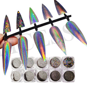 Marque Mcess ÉCHANTILLONS GRATUITS prismes colorés <span class=keywords><strong>holographique</strong></span> miroir à ongles poudre ensemble effet pigment poudre pour résine art <span class=keywords><strong>aquarelle</strong></span> - Product Image 1