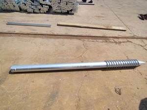Galvanized Helical Pile Solar Ground Screw <b>Foundation</b> - Product Image 5