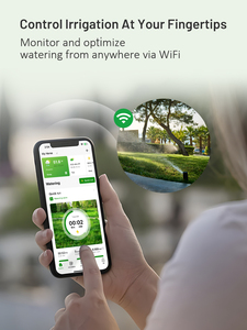 HiOazo HSC-800W WiFi Controller With Smart Weather Skips, Water Hammer for Lawn, Garden, Court HSC-800W Smart Irrigation System - Product Image 4