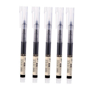 Stylos gel à pointe extra fine 0,5 mm, plastique, multicolores, écriture fluide, pour le bureau, l'école, la maison - Product Image 2