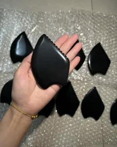 Tabla de Gua Sha de Piedra Bian Natural, Herramienta de Masaje Facial para el Cuidado de la Piel, Revitalización de la Piel y Relajación Muscular - Product Image 6