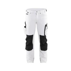 BLAKLADER - 108916451098C52 Pantalon de peintre extensible dans les 4 sens Blanc/Gris foncé-PANTALON DE TRAVAIL EAN 7330509743690 - Product Image 1