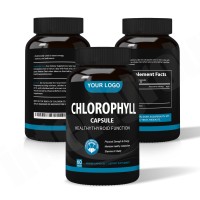 Suppléments organiques OEM Comprimés de chlorella 500mg Comprimés de chlorophylle de spiruline