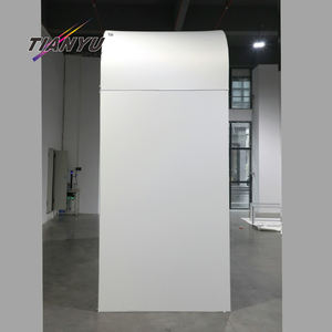 Stand d'exposition pliable en aluminium lumineux et modulable au design unique, 3m x 3m, avec toit, pour événements et expositions - Product Image 4