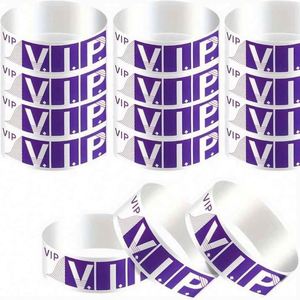 Bracelets Tyvek personnalisés pas chers, jetables, imperméables, en papier, pour enfants, pour l'entrée des parcs de jeux, bracelet d'identification pour activités - Product Image 2