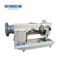 HONKON HK-4420 matériel Lourd haute vitesse double aiguille machine à coudre à point noué