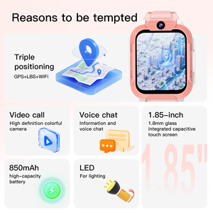 Blackview Z40 Pro 1.85inch LED Lighting IP68 Voice Chat Video Call 850mAh 4G Triple Positioning LBS+WiFi+GPS Children Watch - Product Image 5