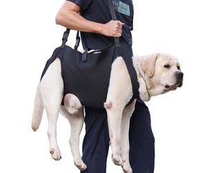 Arnés de Transporte para Perros Grandes, Arnés de Elevación de Cuerpo Completo, Soporte para Patas Traseras, Poliéster Duradero y Ajustable para la Recuperación de Perros Mayores - Product Image 6