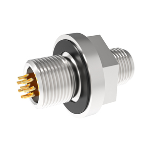 Conector Hermético Sinterizado de Vidrio M12 Personalizado, Conector Circular Hermético de 4/5/8 Pines, Carcasa de Acero Inoxidable para la Industria Aeroespacial - Product Image 5