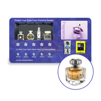 Distributeur de parfum en vaporisateur XYZ entièrement automatique Distributeur intelligent de cologne pour paiement en espèces par carte de crédit
