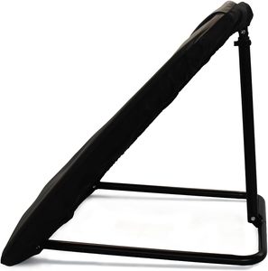 VANTUR Double Rear Support <b>Rebound</b> <b>Net</b> Enclosure <b>Football</b> Door 124x124 Printable Logo Folding Black/White - Product Image 3