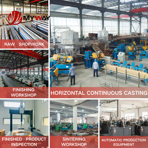 บูชเหล็กหุ้มทองเหลืองแบบไบเมทัล ยี่ห้อ MYWAY ทนทานต่อการสึกหรอ หล่อลื่นในตัว ได้รับการรับรองมาตรฐาน ISO9001 สำหรับงานก่อสร้าง - Product Image 6