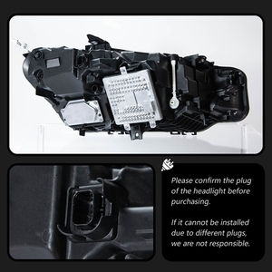 Faro LED per <span class=keywords><strong>BMW</strong></span> Serie 3 G20 2023-2024, Gruppo Fari LED Stile Laser, Stile Fang, DRL Bicolore - Product Image 5