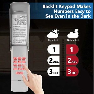 877Max 878MAX 377MAX 977MAX <strong>Wireless</strong> Keypad Gate <strong>Control</strong> <strong>Remote</strong> Keypad Garage Door Opener - Product Image 3