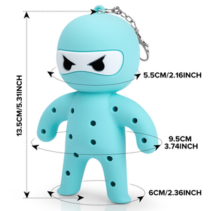 Hot Selling Blue <strong>Nin</strong>/Ja Golf Tee <strong>Holder</strong> Rubber Golf Bag Accessories Golf Ball Tees <strong>Holder</strong> Keychain Hold 13 Tees - Product Image 3