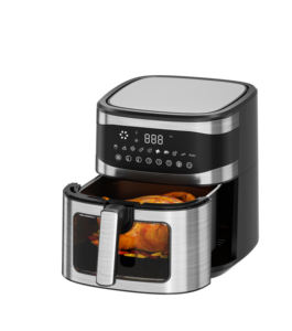 Современная умная безмасляная аэрофритюрница на 6,5 л мощностью 1600 Вт с одной корзиной, энергосберегающая и быстрого приготовления - Product Image 6