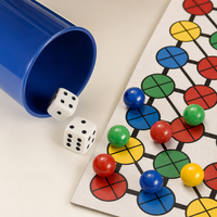 Accessoires de table de jeu de société personnalisés Jackaroo Igs, fabricant de jeux de société Ludo Skill Pot O Gold, jeux de société verticaux pour adultes
