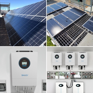 Snadi bộ hoàn chỉnh năng lượng mặt trời hệ thống năng lượng 3KW 5KW lai năng lượng mặt trời hệ thống 6KW kit hoàn chỉnh tắt lưới năng lượng mặt trời hệ thống 10KW - Product Image 3