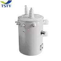 Transformador Monofásico Cilíndrico de Alto Rendimiento de 167 Kva 250 Kva 2400V a 480/277V para Montaje en Poste