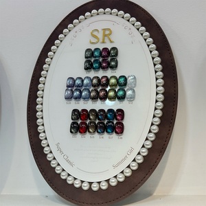 New High-quality Uv <b>Nail</b> <b>Gel</b> <b>Set</b> 18 Colors 15ml Customizable logo Distribution Display Board Factory Wholesale - Product Image 4