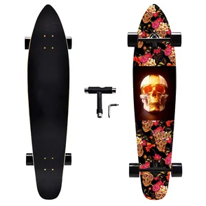 Skateboardfabrikant Lang Bord Op Maat Gemaakt 7 Laags 100% Canadese Esdoorn Custom Skateboard Blanks Surf Skateboard