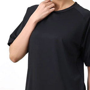 T-shirt uni respirant avec logo personnalisé, haut décontracté tendance, t-shirt en gros, design à la mode, t-shirt pour femme de haute qualité - Product Image 6