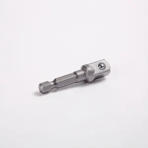 New Custom Design CRV Material Silver 1/4'' 150MM 6"+2" Socket Adapter Set For Hand Electric Tool