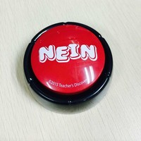 Bouton-poussoir facile en plastique personnalisable Enregistreur vocal Personnalisé Fabricants de sons Boutons parlants enregistrables Batterie