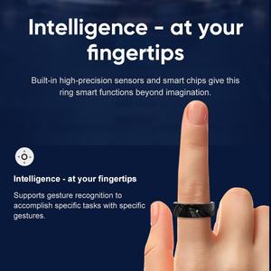 Yawellカスタムロゴ1K新しいピンクステップカウンター2025インテリジェントTasbihスマートリングセラミックNFCR05スマートリングforAndroid IOS - Product Image 3