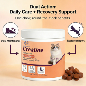 OEM/ODM キャットクレアチンソフトチュース 筋肉＆強化サプリメント 完全な筋肉＆関節サポート - Product Image 5
