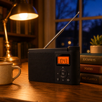 Radio Portátil AM FM NOAA con Logotipo Personalizado OEM, Certificación CE, Venta Directa de Fábrica, Funciona con Batería