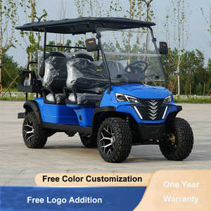 Carrito de instrumentos 4x4 de 4 plazas a la venta carrito de golf eléctrico 8 pasajeros - Product Image 4