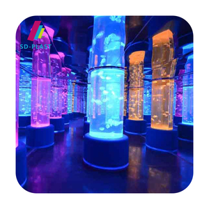 Grote Cilinder Aquaria Vistanks 50-100Mm Heldere Mma Dikke Acryl <span class=keywords><strong>Aquarium</strong></span> Rechthoek Acryl <span class=keywords><strong>Aquarium</strong></span> Tank Voor Oce - Product Image 2