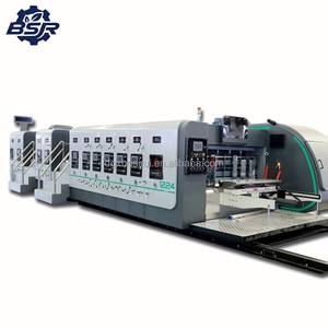 Máquina Automática Multicolor para Impresión, Ranurado y Troquelado <span class=keywords><strong>de</strong></span> Cartón con <span class=keywords><strong>Componentes</strong></span> Centrales PLC - Product Image 5