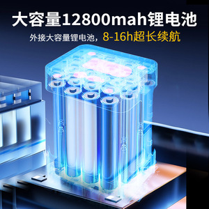 Linterna Frontal LED Recargable de 2000 mAh con Banda Ajustable, Alta Luminosidad, Alcance de 300-499 m, para Pesca y Caza al Aire Libre - Product Image 4