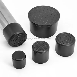 Bouchons d'extrémité ronds en <span class=keywords><strong>PVC</strong></span> noir de 25 mm de diamètre pour pieds de chaise et de table, insert de <span class=keywords><strong>tube</strong></span>, <span class=keywords><strong>bouchon</strong></span> de protection LONGZHONG <span class=keywords><strong>PVC</strong></span> CAP - Product Image 6