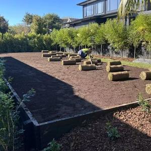 Mật độ cao 50mm Chiều cao cọc cỏ nhân tạo ngoài trời bền để trang trí cảnh quan Chất lượng cao Cỏ sân vườn tổng hợp - Product Image 5