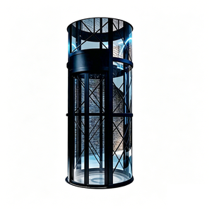 Ascensore Residenziale di Lusso a 2-4 Piani, Capacità 300KG, con Cabina Panoramica, Vendita Promozionale - Product Image 2