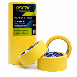 เทปกระดาษคราฟท์สำหรับปิดพื้นผิว ขนาด 45 มม. x 40 ม. ยี่ห้อ Oscar พร้อมกาวยาง - Product Image 3